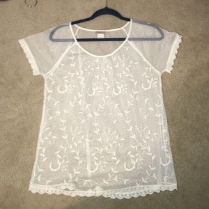 Lucky brand lace top