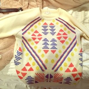 Forever 21 Aztec sweater
