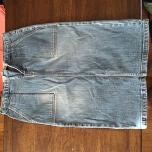 Jean Skirt