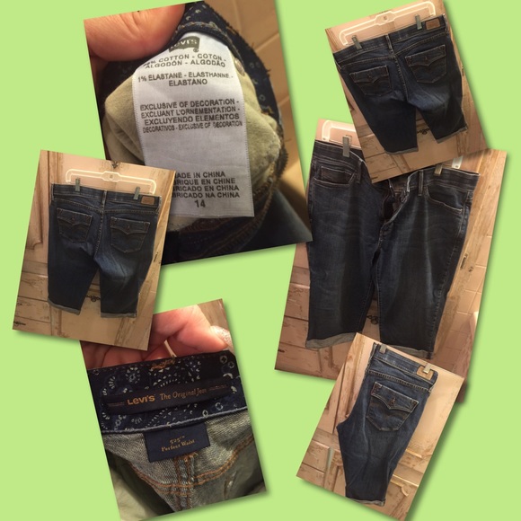 Women's Capri  Levis size 14