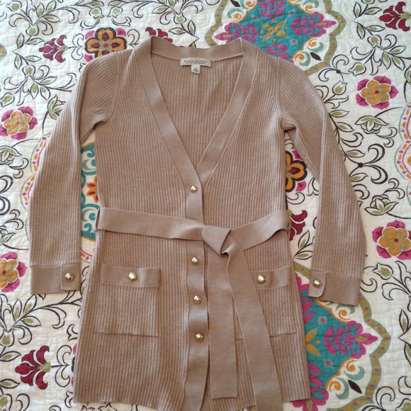 Banana Republic tie waist cardigan sweater