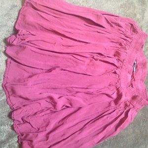 Brandy Melville maroon skirt