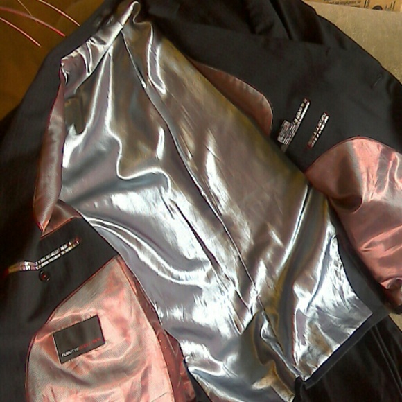 Fubu The Collection Mens 2 PC Suit Blazer & Pants - Picture 2 of 4