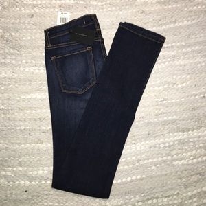 Brand new dark wash flying monkey boot cut jeans