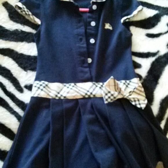 Child size 2t 3t burberry dress