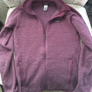 Patagonia Woman's Small Purple Full Zip Jacket!