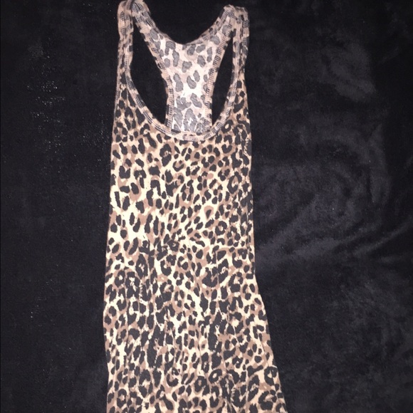 Leopard print tank