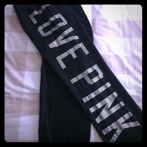 VS pink sweatpants
