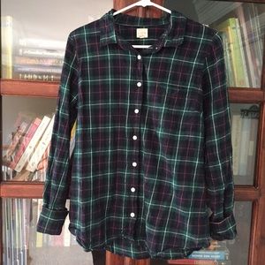 the perfect shirt in tartan flannel > j.crew