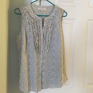 Loft sleeveless blouse Loft sleeveless blouse