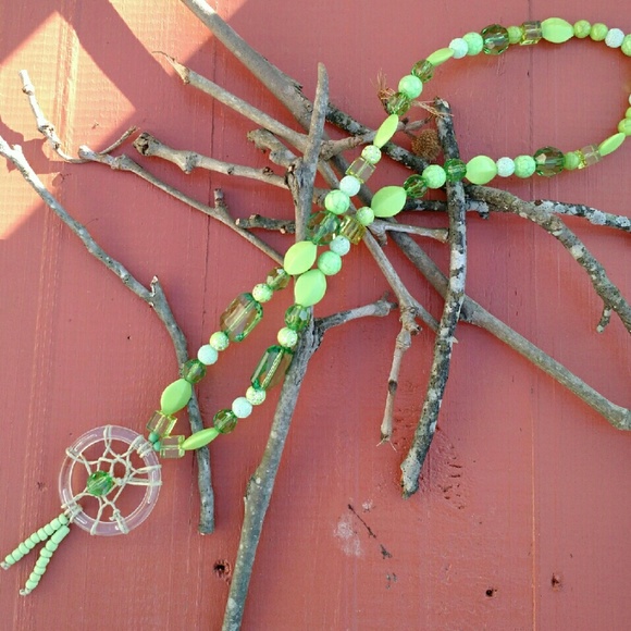 Dreamcatcher necklace by Tangibles Designs
