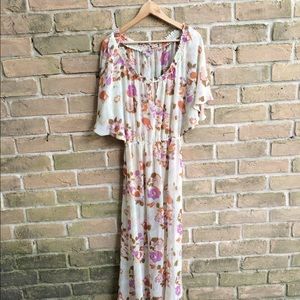 Forever 21 sheer Floor length Dress