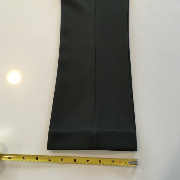 Mikai brand ankle dark green fitted pants - Picture 2 of 4