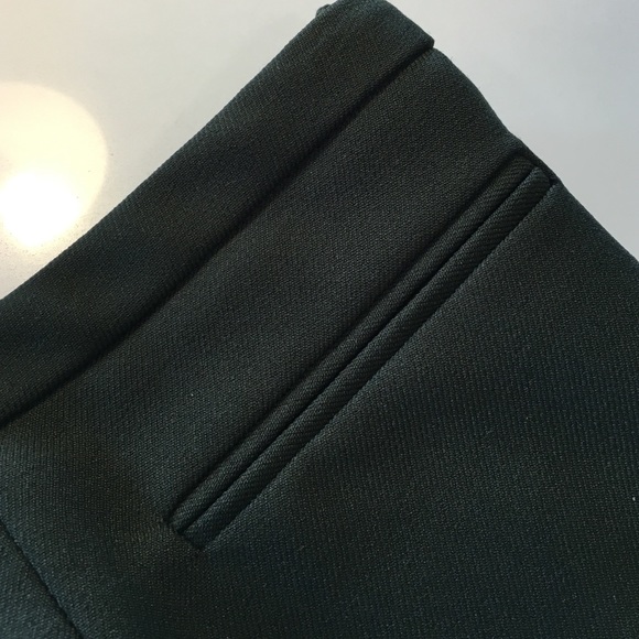 Mikai brand ankle dark green fitted pants - Picture 4 of 4