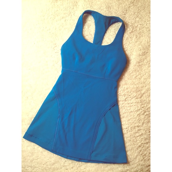Lululemon blue racerback tank
