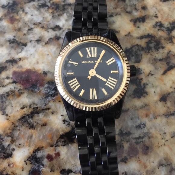Michael Kors black watch