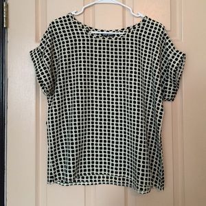 Polka Dot Silky Tshirt