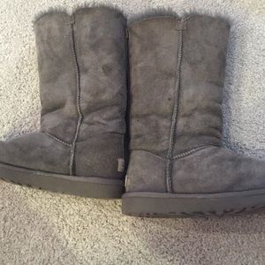UGG Shoes - Tall grey 3 button uggs UGG Shoes - Tall grey 3 button uggs