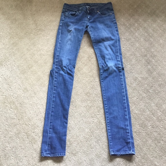 Genetic denim medium wash skinny jeans