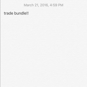 trade bundle