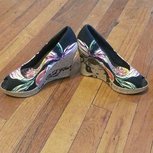 Ed hardy heels