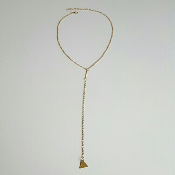Jewelry - Golden Choker dangle necklace