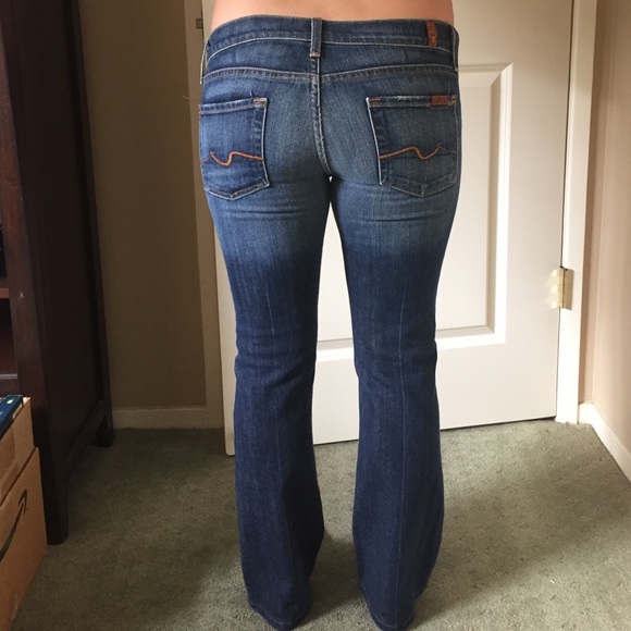 7 for all man kind boot cut jeans