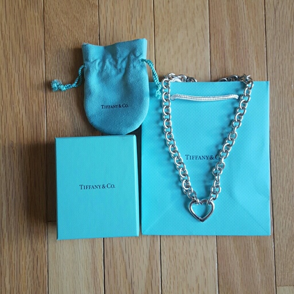Tiffany Heart Clasp Necklace
