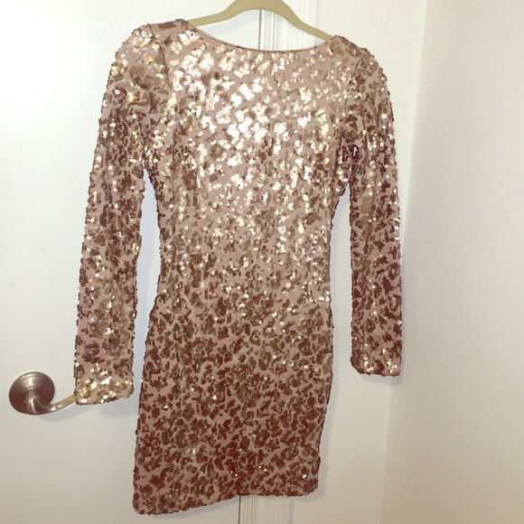 NYE Perfection! Leopard Print Sequin Dress