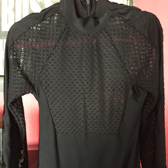 Texture Little Black Dress - Picture 2 of 4