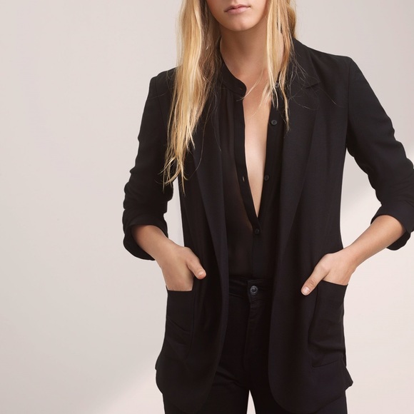 Aritzia Talula Open Front Blazer
