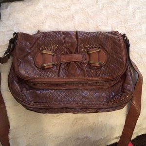 Jessica Simpson Snakeskin Crossbody Bag
