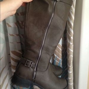 Just fab grey boots