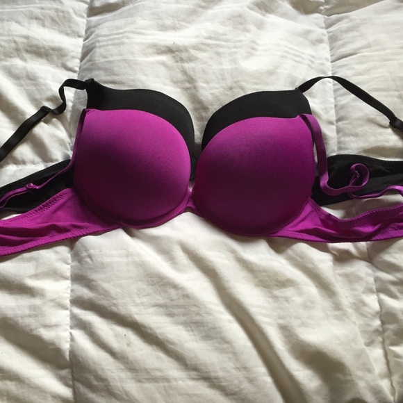Two padded push up bras