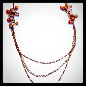 Beach time necklace.