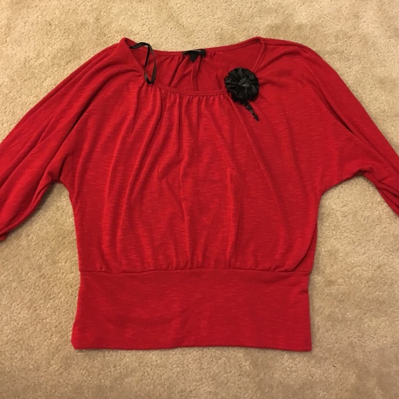 Beautiful red shirt