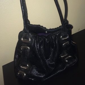 Black 3 section purse