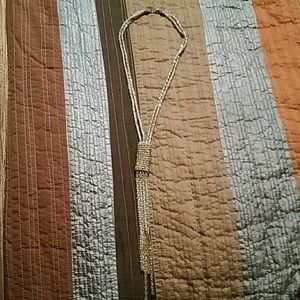 Long Silver Necklace