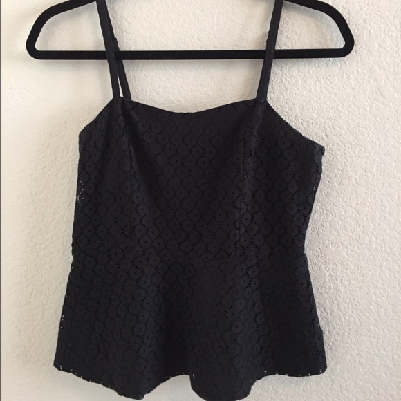 Peplum flower pattern top!