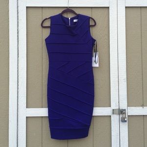 Calvin Klein body con dress