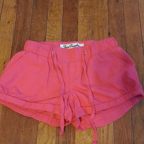Pink true freedom shorts