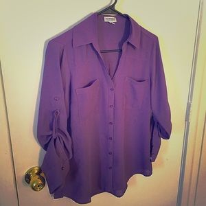 Small Lavender EXPRESS Portofino Shirt