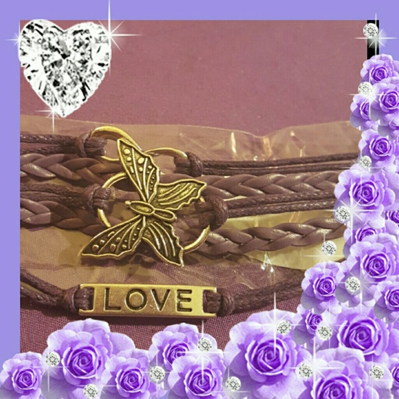 SALE! BUTTERFLY WEAVE BRACELET