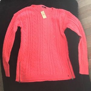 American Eagle pink sweater