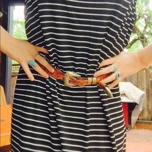 Slinky Maxi dress 80s vintage