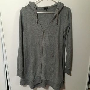 Gray hoodie