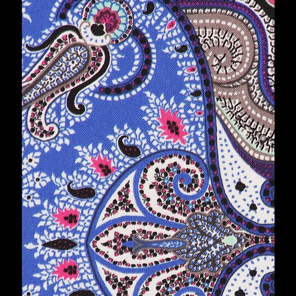 Blue Multi All Over Shift Dress - Picture 3 of 4