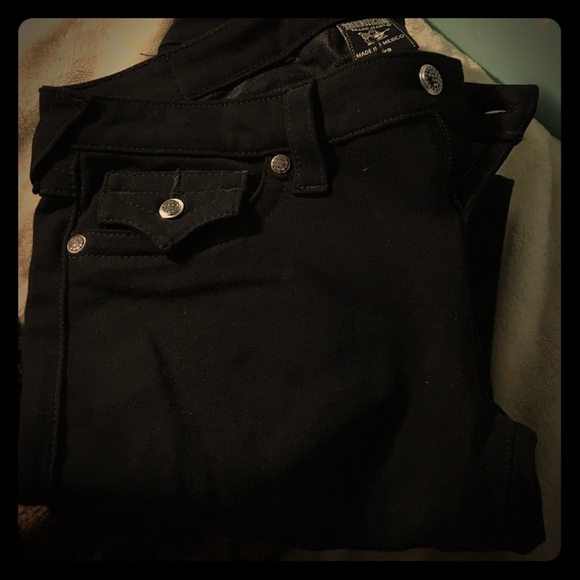 Black skinny True Religions