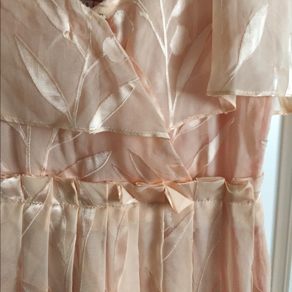 Anthro pale pink dress EUC - Picture 2 of 3