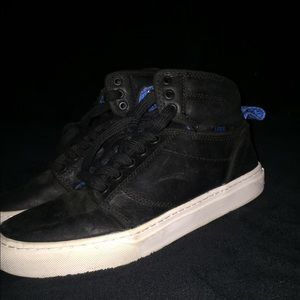Black n blue VANS